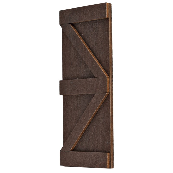 Puerta de madera estructura en Z cm 4x9 h