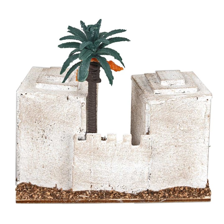 Arab house with towers cm 12x7x12 h.