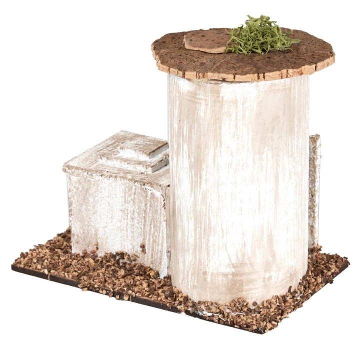 Arabic house with tower cm 12x7x10 h.