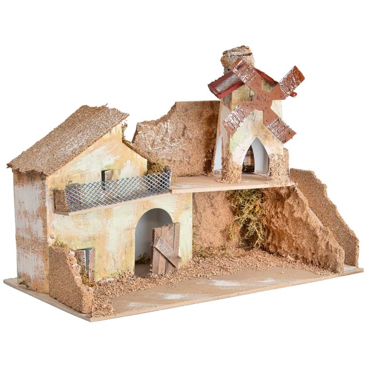 Pesebre de campo cm 33x18x22 h