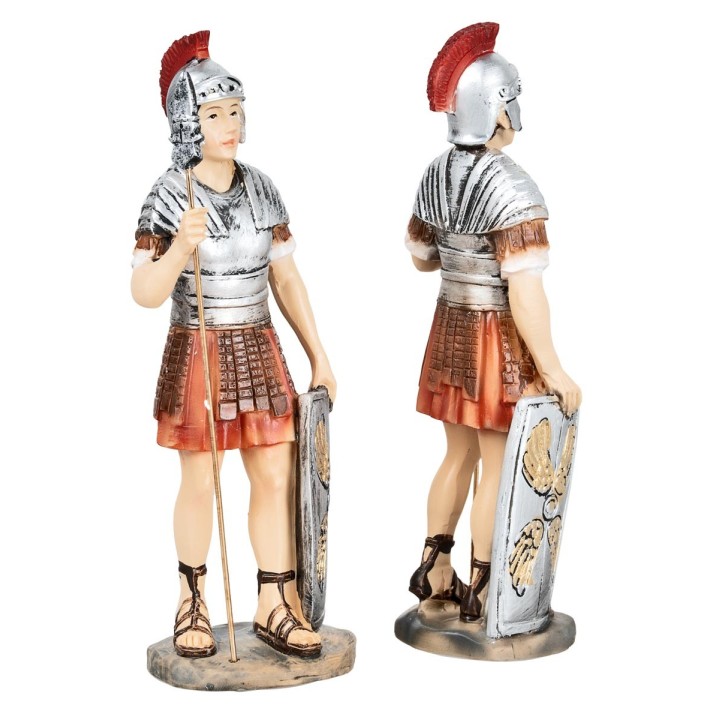Conjunto de soldados romanos en resina 15 cm