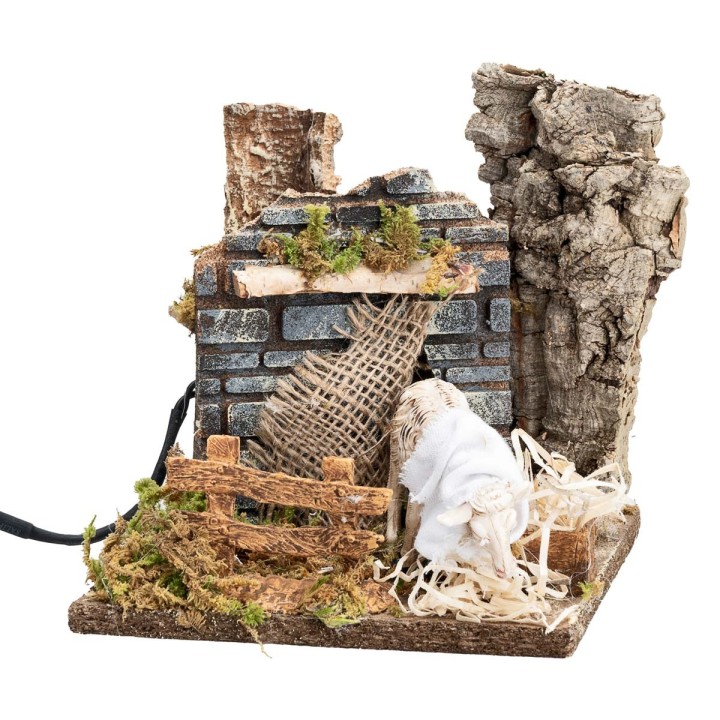 Moving sheep for 15 cm statues