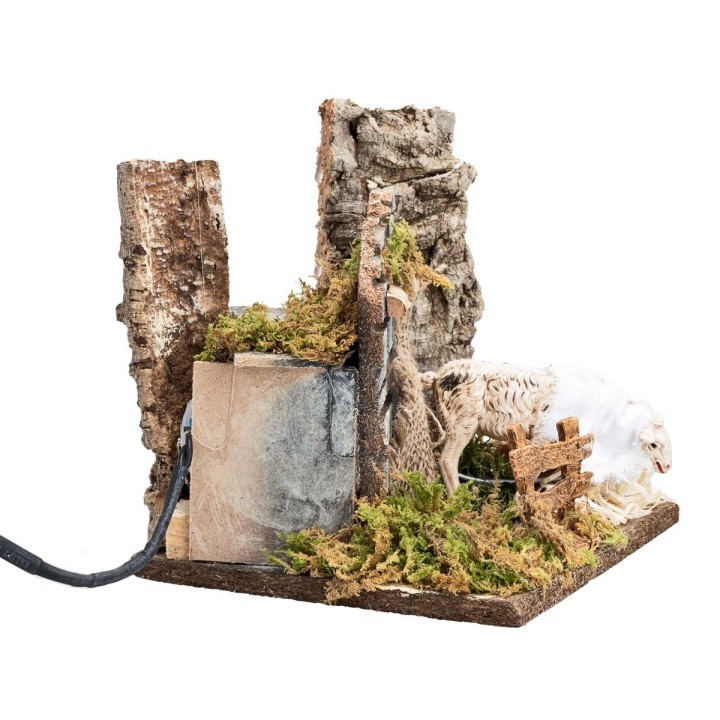 Moving sheep for 15 cm statues