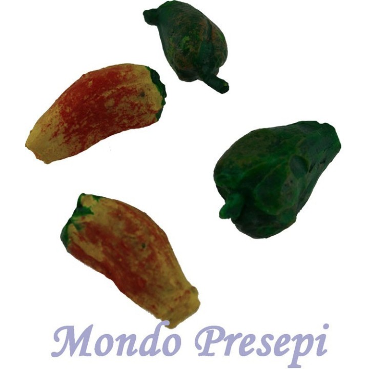 Set 4 peperoni assortiti