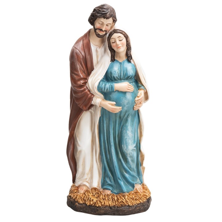 St. Joseph and Mary pregnant 20 cm