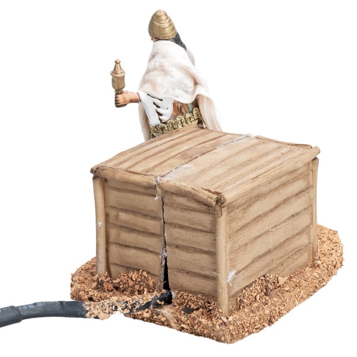 copy of Water carrier at the well in motion Landi 10 cm