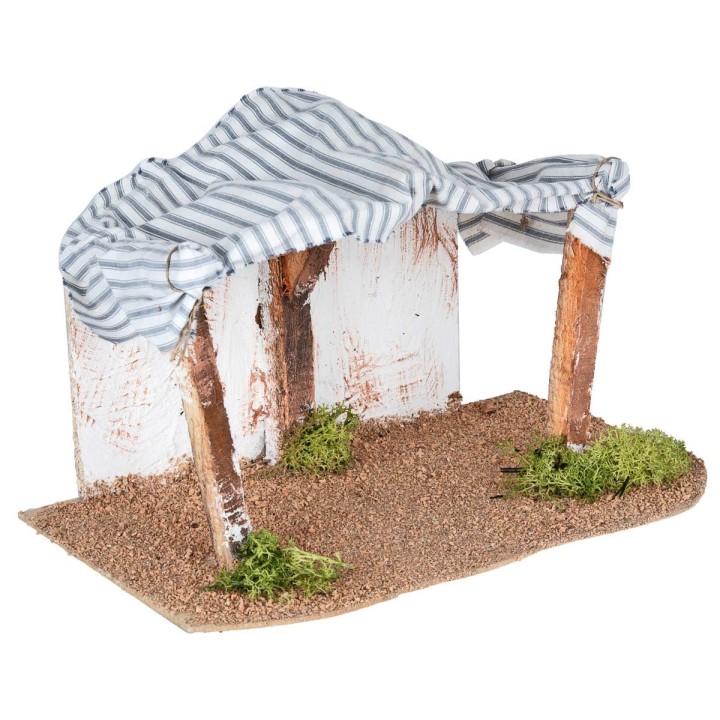 Arab hut or tent cm 29.7x19.5x18.5 h