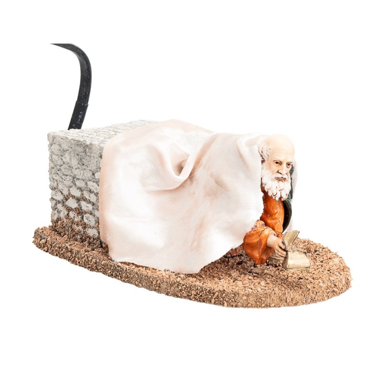 Set tres Reyes Magos en movimiento 13 cm