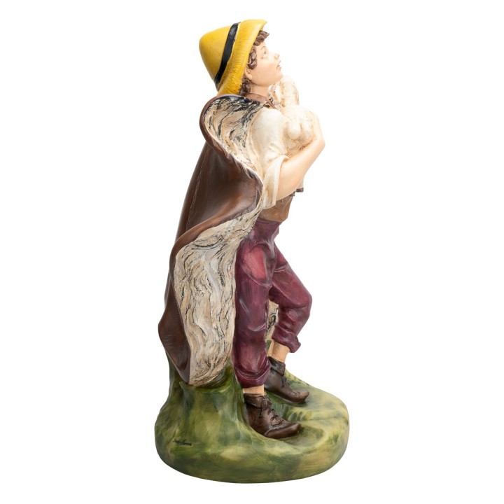 Pastore con agnello Euromarchi 45 cm