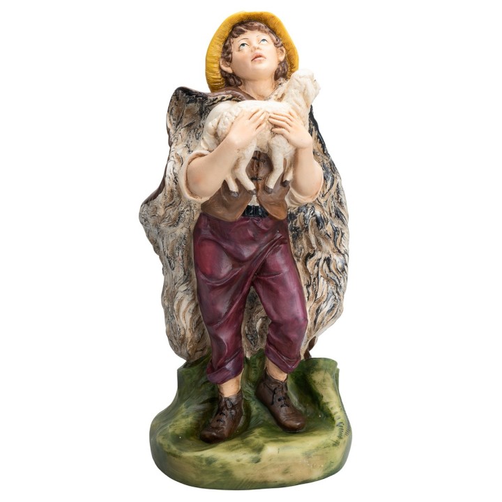Pastor con cordero Euromarchi 45 cm