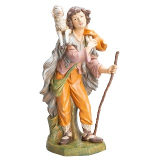 Pastor con oveja Euromarchi 45 cm