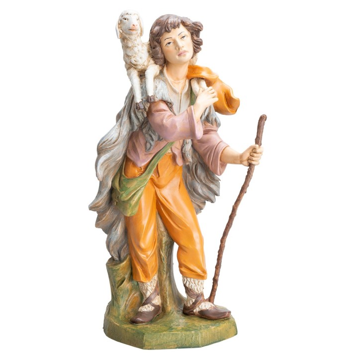 Pastor con oveja Euromarchi 45 cm