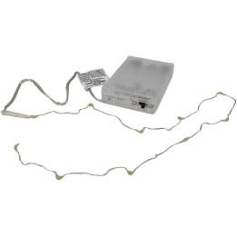 10 Micro Led a pile luce fredda Natale