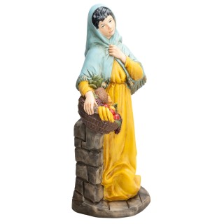 Mujer con cesta Euromarchi 45 cm