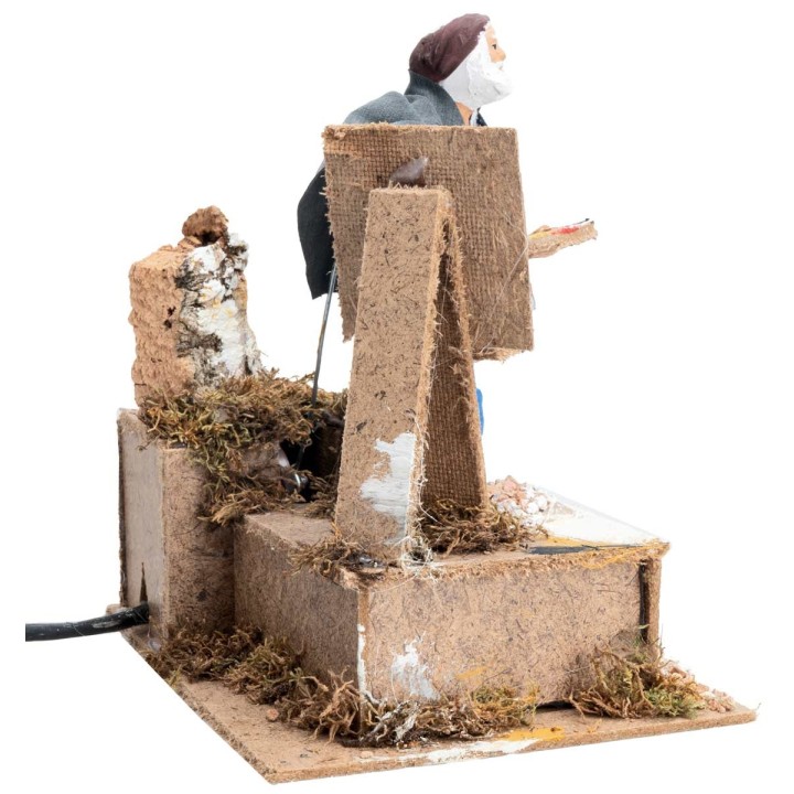Pittore 15 cm in movimento