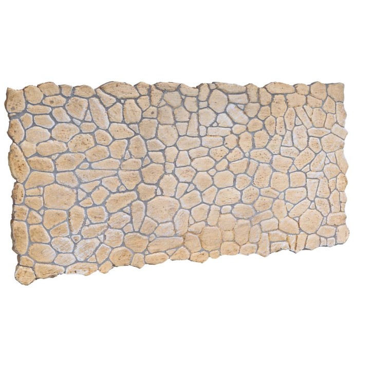 Paving slab for resin flooring with joints cm 30.5x15.5x0.8