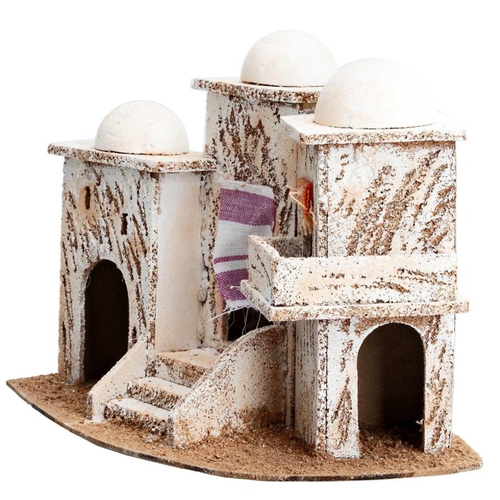 Casa araba con terrazzo cm 26,5x13,8x19 h