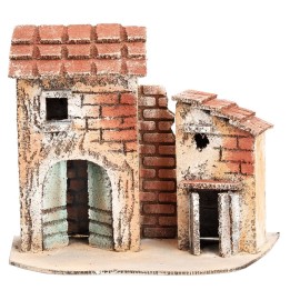 Group of Neapolitan houses cm 18x9x14.5 h