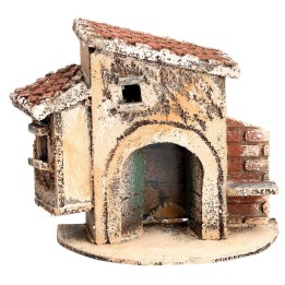 Casa napolitana con amplio arco cm 12x7x11,5 h