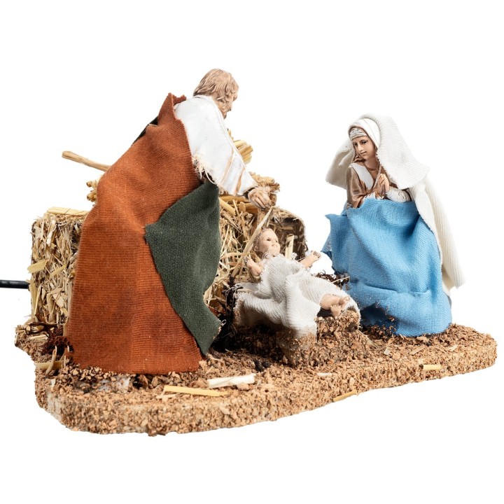 Nativity 10 cm series with triple movement