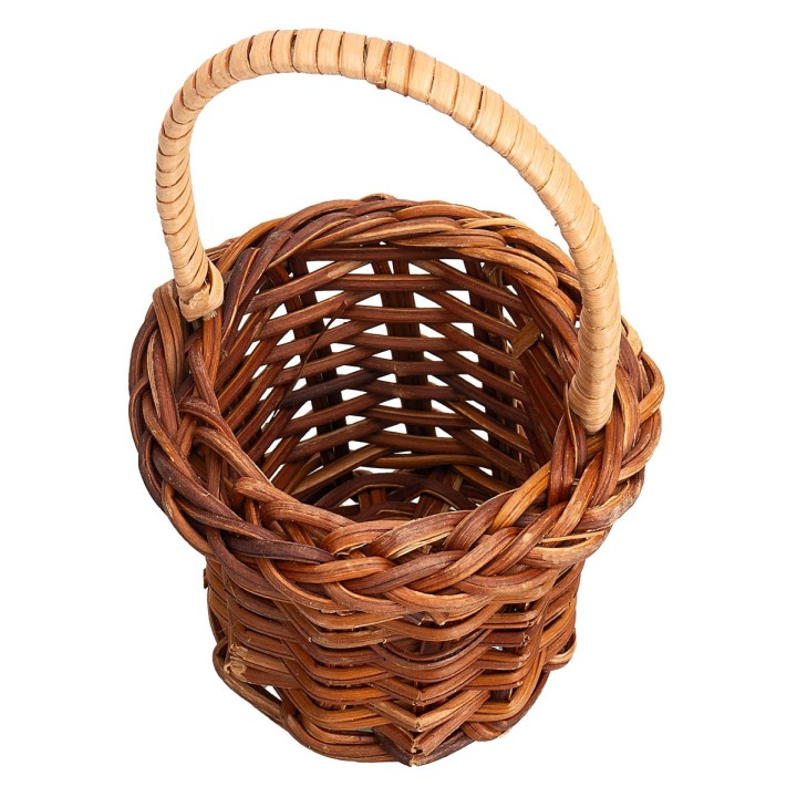 Cesta de mimbre con asa Ø 5,6 cm