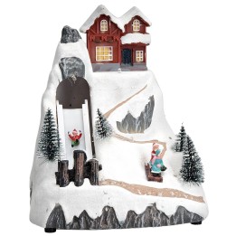 Animated Christmas Village with lights and music