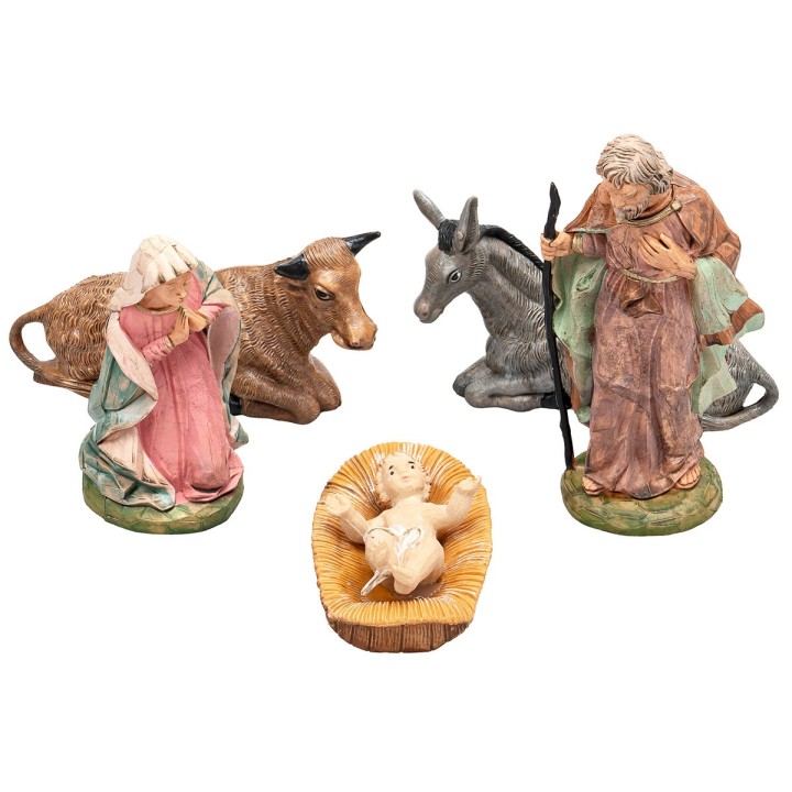 Natività 5 soggetti serie cm 15