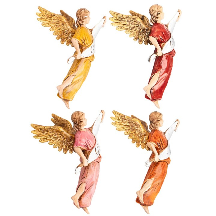 Set Angel Gloria in 4 colors series 10 cm Landi Moranduzzo