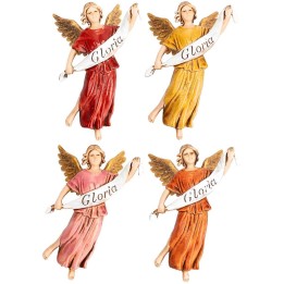 Set Angel Gloria in 4 colors series 10 cm Landi Moranduzzo