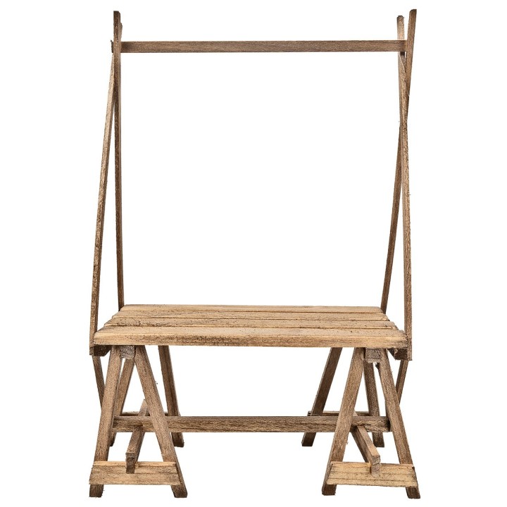 Puesto de exposición para ropa y tejidos cm 13,5x7,4x21,7 h