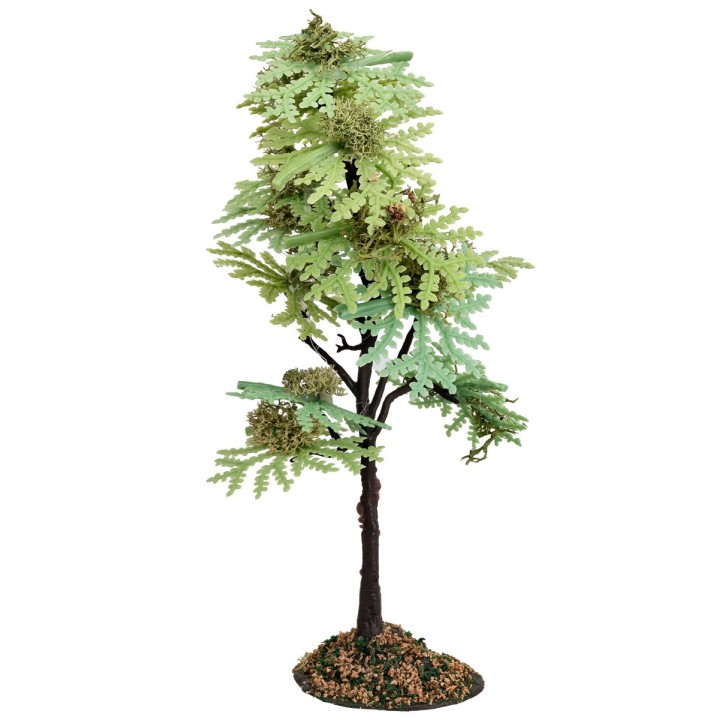 The shaft (18 cm) dark green