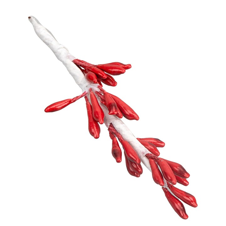 Luxury chili pepper bunch h 7.2 cm