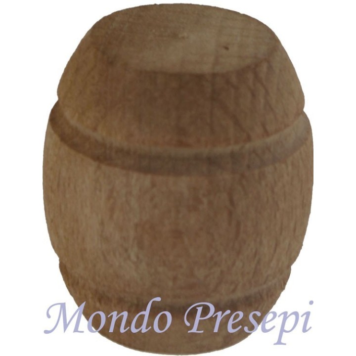 Wooden barrel 3 cm - Cod. 