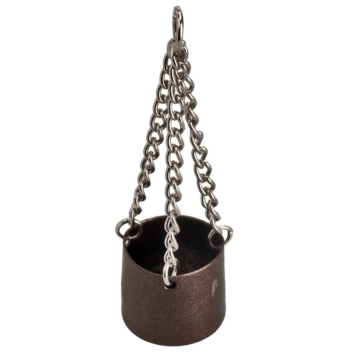 Pot with chain Ø cm 1.5