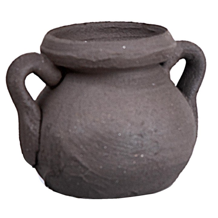 Olla de barro h 2,2 cm