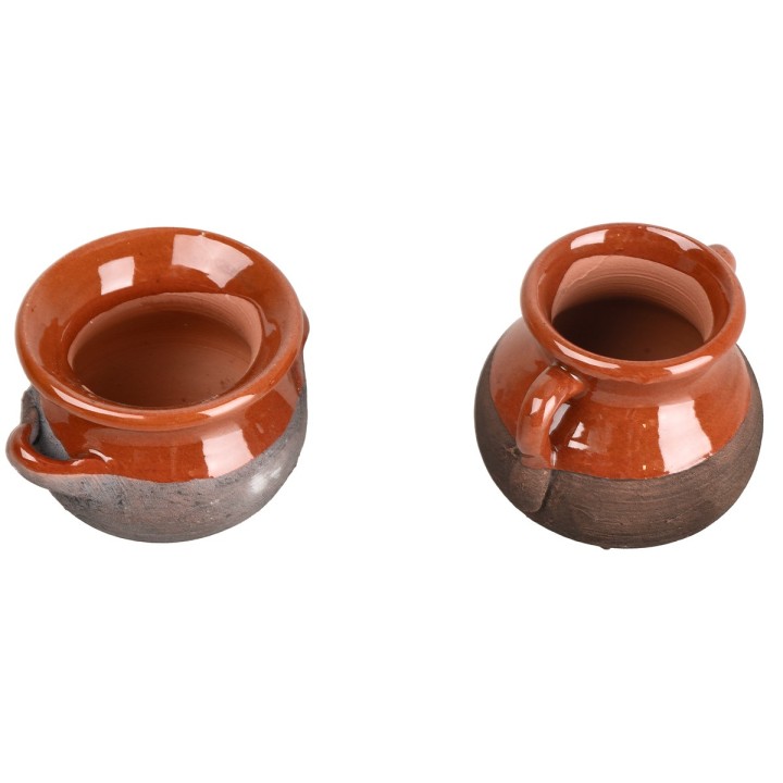 Set 2 anfore invecchiate 4-5 cm