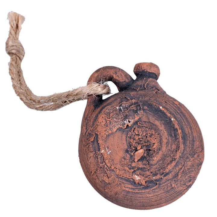 Terracotta flask Ø 3.3 cm