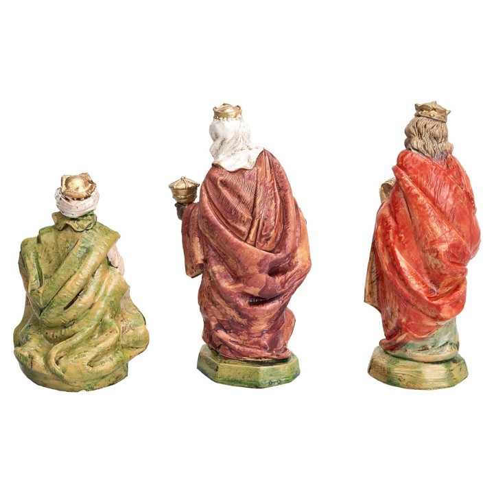 Set tres Reyes Magos Euromarchi 10 cm