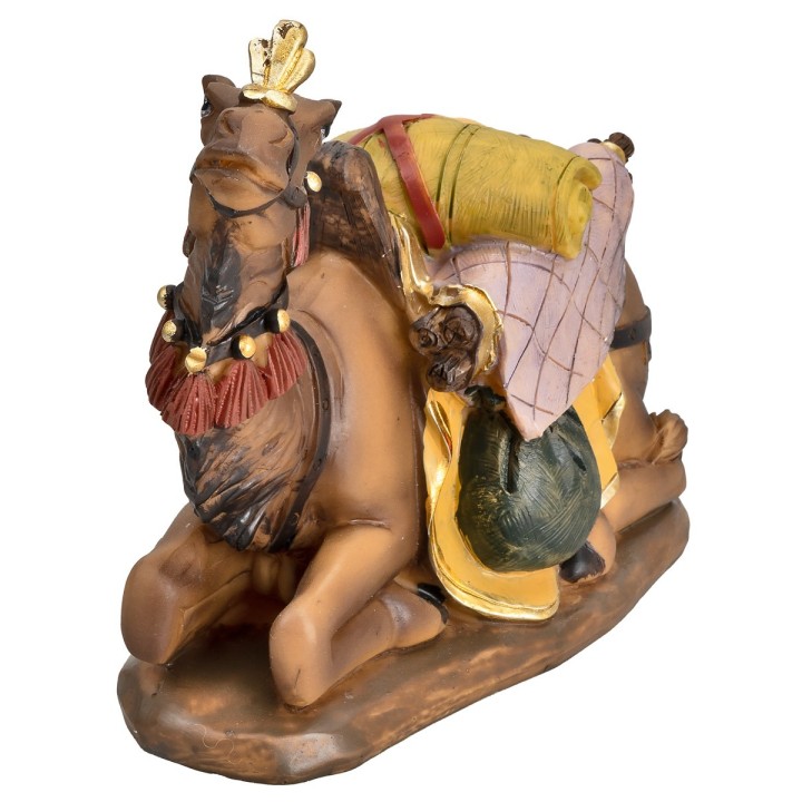 Cammello seduto in resina consigliato serie 15 cm