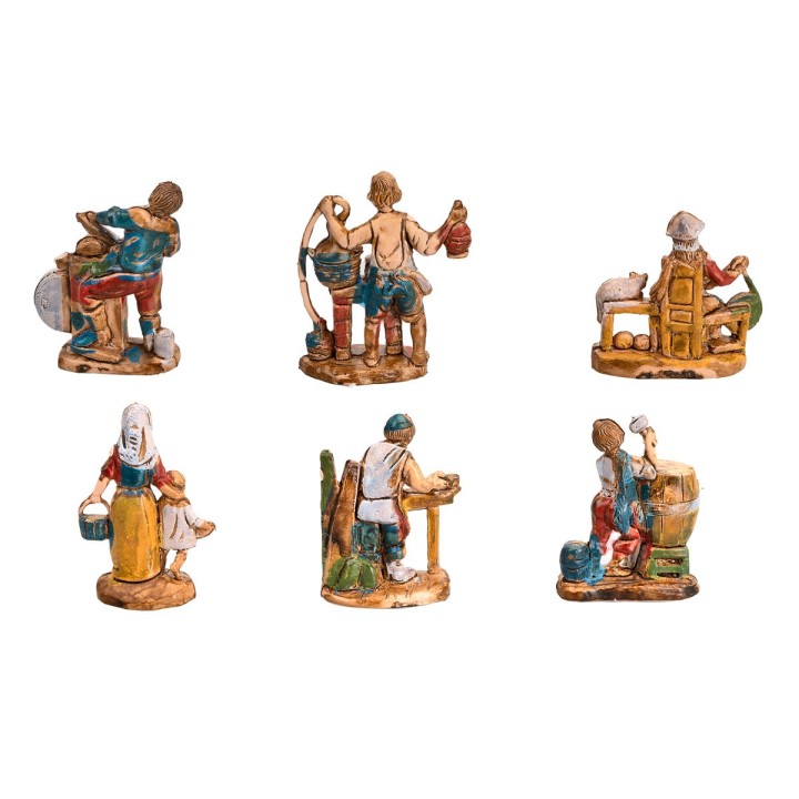 Set de 6 figuras Euromarchi de 3,5 cm