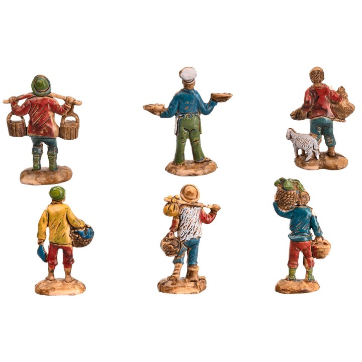Set 6 estatuas Euromarchi 3,5 cm