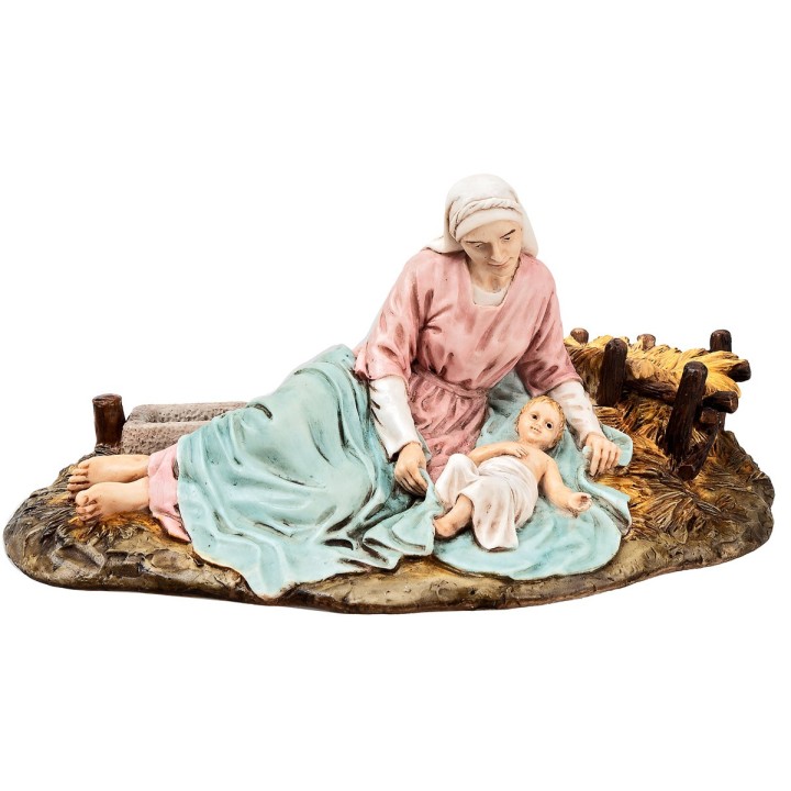 Natività 15 cm in resina Landi Moranduzzo presepe