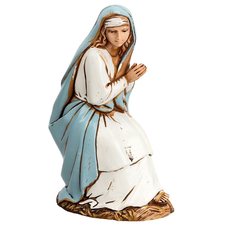 Natività 3 soggetti decoro ‘700 serie 10 cm Landi Moranduzzo