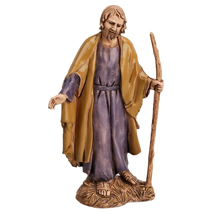 Nativity 3 figures decoration '700 series 10 cm Landi Moranduzzo