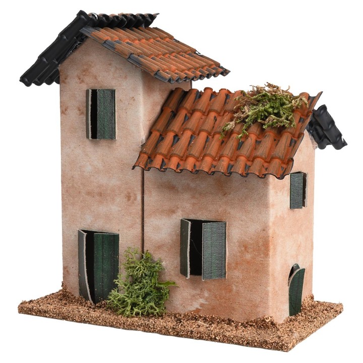 Casa artigianale a due piani cm 13x7,2x13,6 h