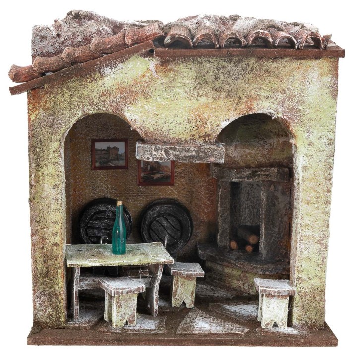 Taberna cm 18,5x14,5x21,5 h para estatuas de 10 cm