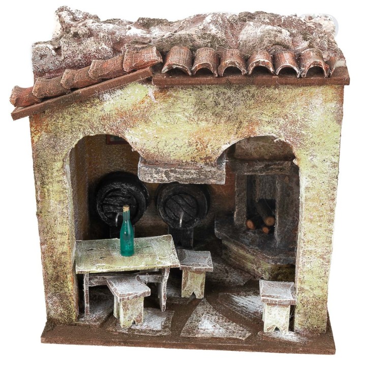 Taberna cm 18,5x14,5x21,5 h para estatuas de 10 cm