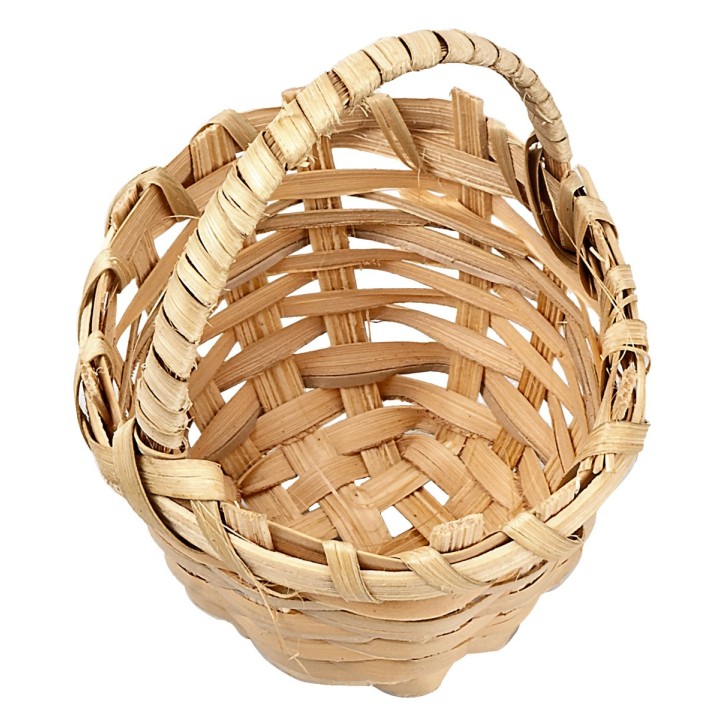 Cesta de mimbre con asa Ø 5,3 cm