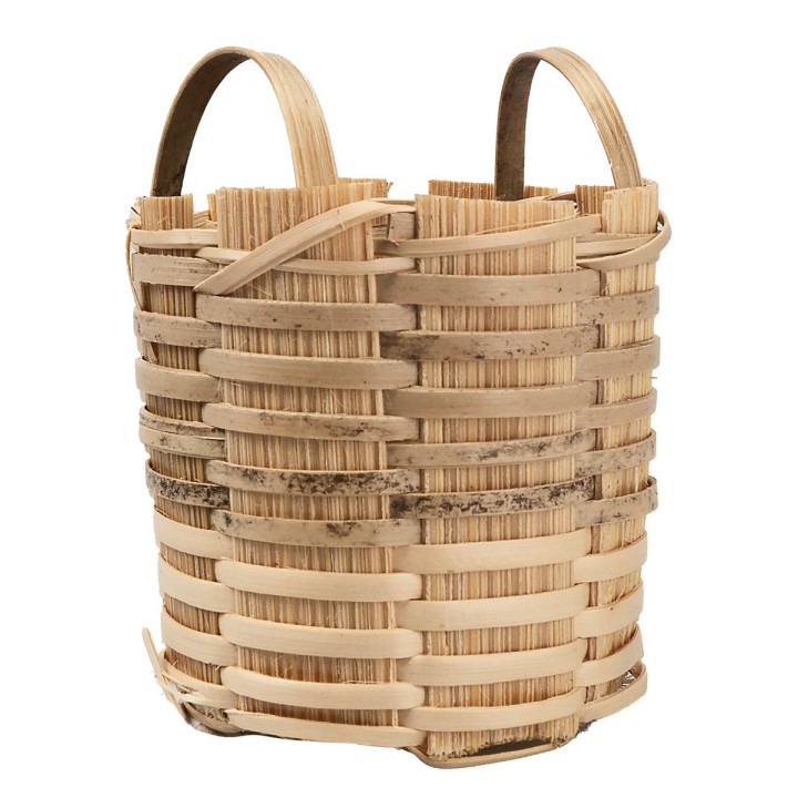 Cesta de mimbre con asa Ø 4 cm