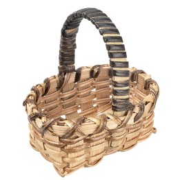 Cesto in vimini con manico cm 5,8 h